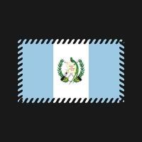 vector de la bandera de guatemala. bandera nacional