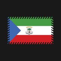 Equatorial Guinea Flag Vector. National Flag vector