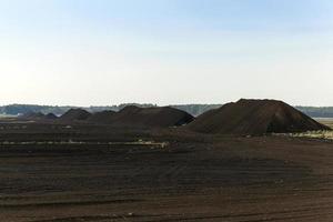 extraction of peat photo