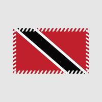 vector de bandera de trinidad y tobago. bandera nacional