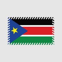 South Sudan Flag Vector. National Flag vector