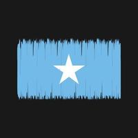 Somalia Flag Brush. National Flag vector