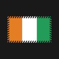 Ivory Coast Flag Vector. National Flag vector