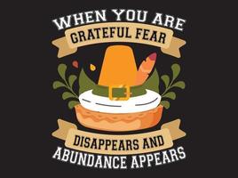 Thanksgiving t-shirt design vector file