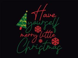 Christmas t-shirt design vector file