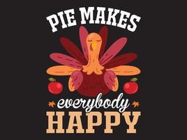 Thanksgiving t-shirt design vector file