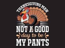 Thanksgiving t-shirt design vector file