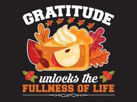 Thanksgiving t-shirt design vector file