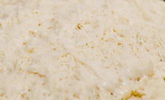 dough for the pie, close-up photo