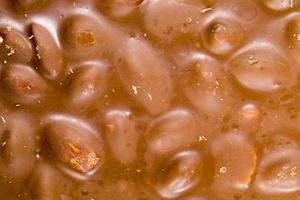 milk chocolate, close up photo