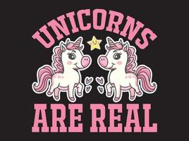 Unicorn t-shirt  design vector file