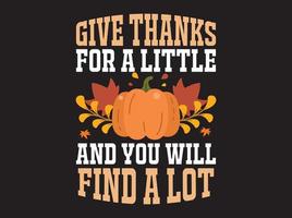 Thanksgiving t-shirt design vector file