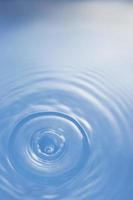 Blurry close up view of water surface. Abstract water background. photo