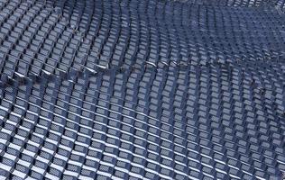 fence for sand, close-up photo