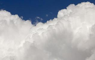 nubes en el cielo foto