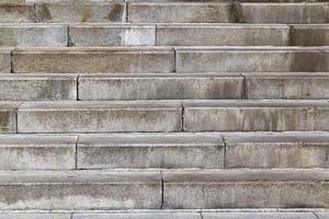 escaleras de cemento, primer plano foto