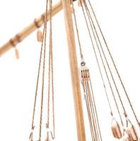 wooden ship model photo