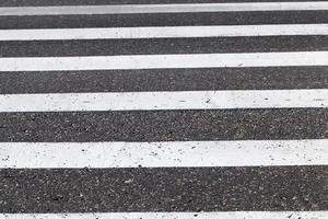 road markings, close-up photo