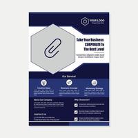 Corporate Business Event Real Estate Flyer and Brochure Design Template vector