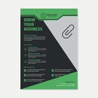 Corporate Business Event Real Estate Flyer and Brochure Design Template vector