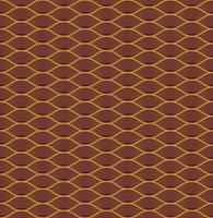 blue seamless wave pattern, linear design - vector illustration