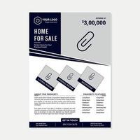 Corporate Business Event Real Estate Flyer and Brochure Design Template vector