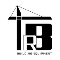 logo for a construction equipment rental company, for a construction company, minimalist style in black vector