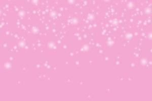 Abstract background of stardust particles, silver stars on a pink background vector