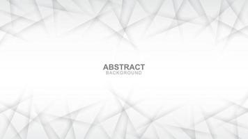 fondo abstracto blanco en diseño 3d vector