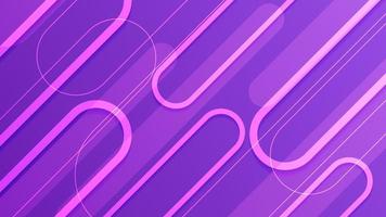 Gradient purple line background with overlay design vector