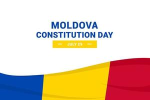 Moldova Constitution Day vector