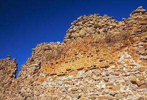 ruinas de la fortaleza de cerca foto