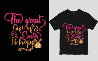 Easter t shirt design vector