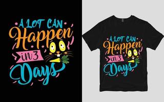 Easter t shirt design vector