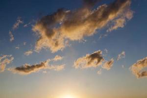 colorful sky during sunset or sunrise, weather photo