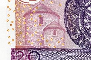 twenty zloty close up photo