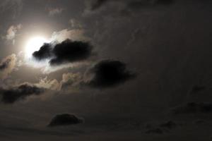 cielo con nubes foto