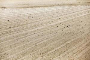 plowed agricultural land photo