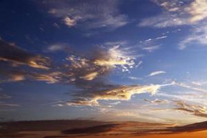 cielo con nubes foto