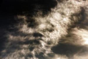 cielo con nubes foto