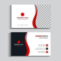 Modern Business card Template Design vector