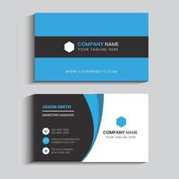 Modern Creative and Clean Business Card Template vector