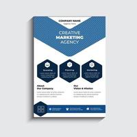 Corporate Digital marketing agency Business flyer template vector design