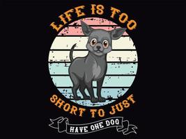 Dog t-shirt design vector file