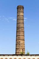 an old brick chimney photo