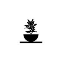 flowers and vase composition, Modern vase icon. vector illustration in flat design.