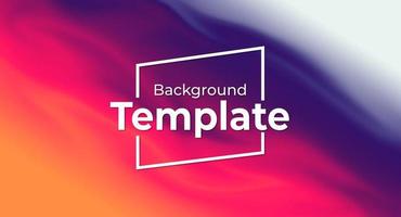 Abstract background vector template with gradient color.