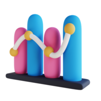 3D-Illustrationsdiagramme png