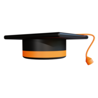 3D-Darstellung Toga-Hut für Bildung png