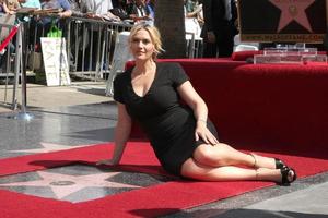 LOS ANGELES, MAR 17 -  Kate Winslet at the Kate Winslete Hollywood Walk of Fame Star Ceremony at W Hotel on March 17, 2014 in Los Angeles, CA photo